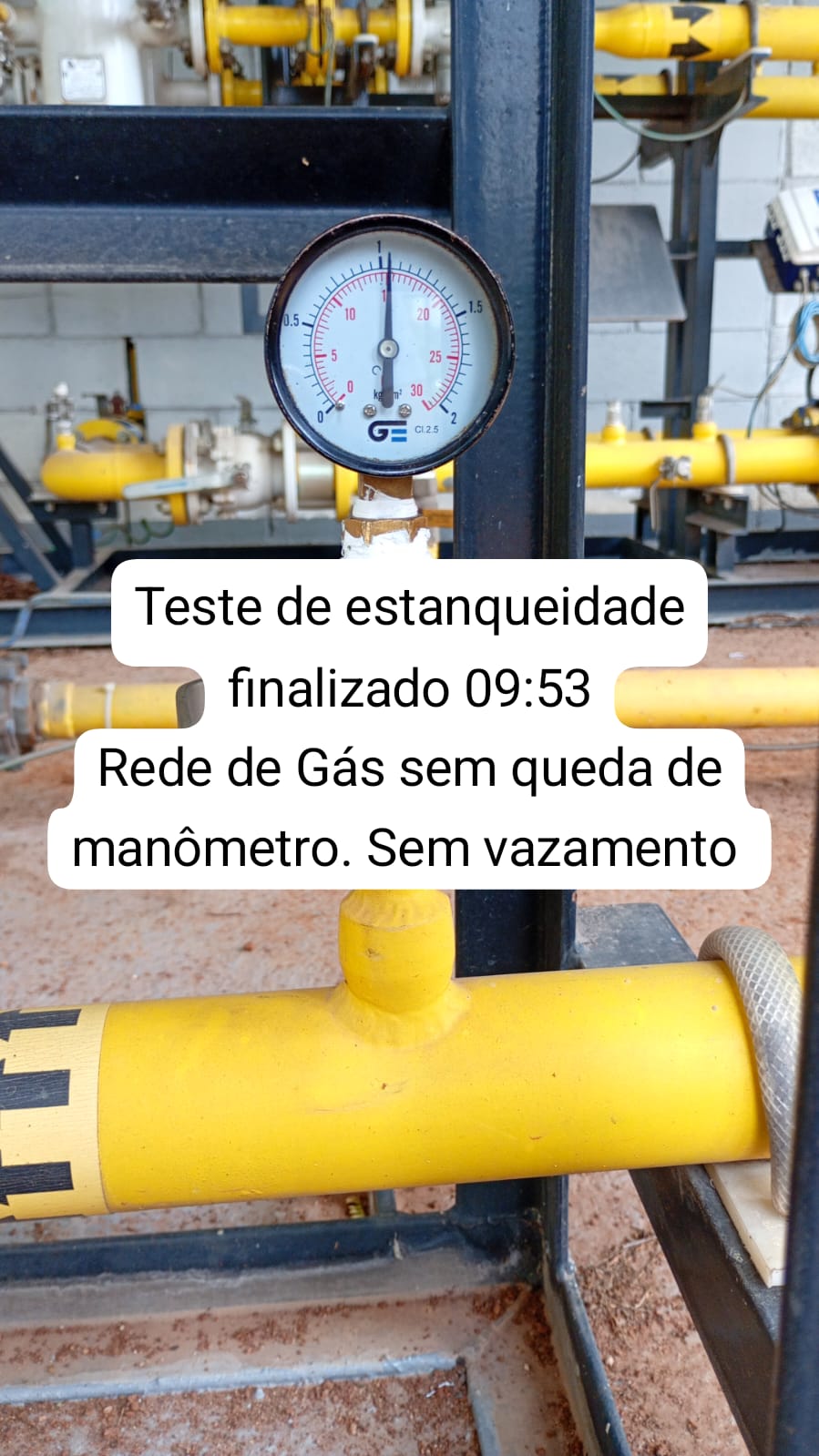 Sistema de gás residencial